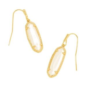Kendra Scott Eleanor 14K Gold Over Brass
Drop Earrings - Mother of Pearl
